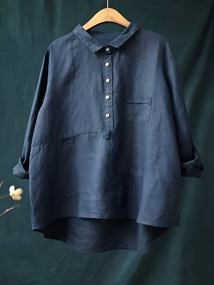 Elvie | Blouse élégante en lin