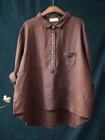 Elvie | Blouse élégante en lin