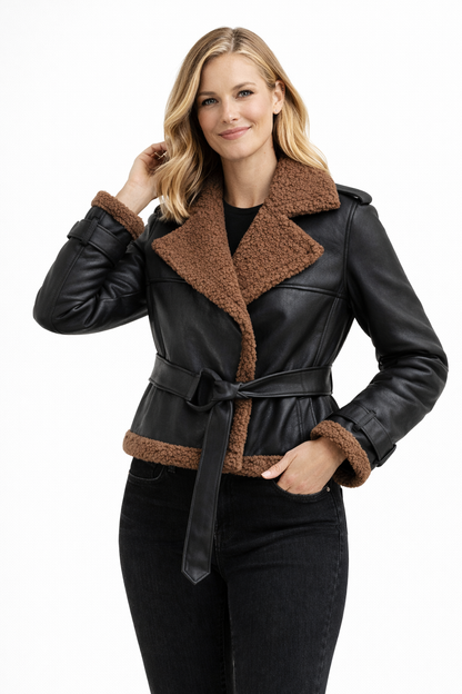 Alizée | Manteau Aviateur Doublé