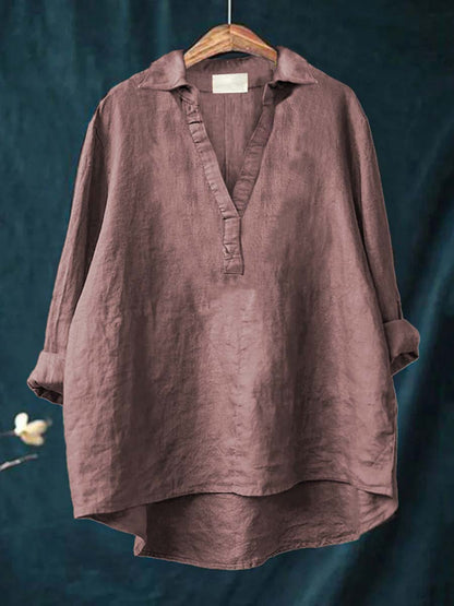 Andrea | Blouse élégante en lin