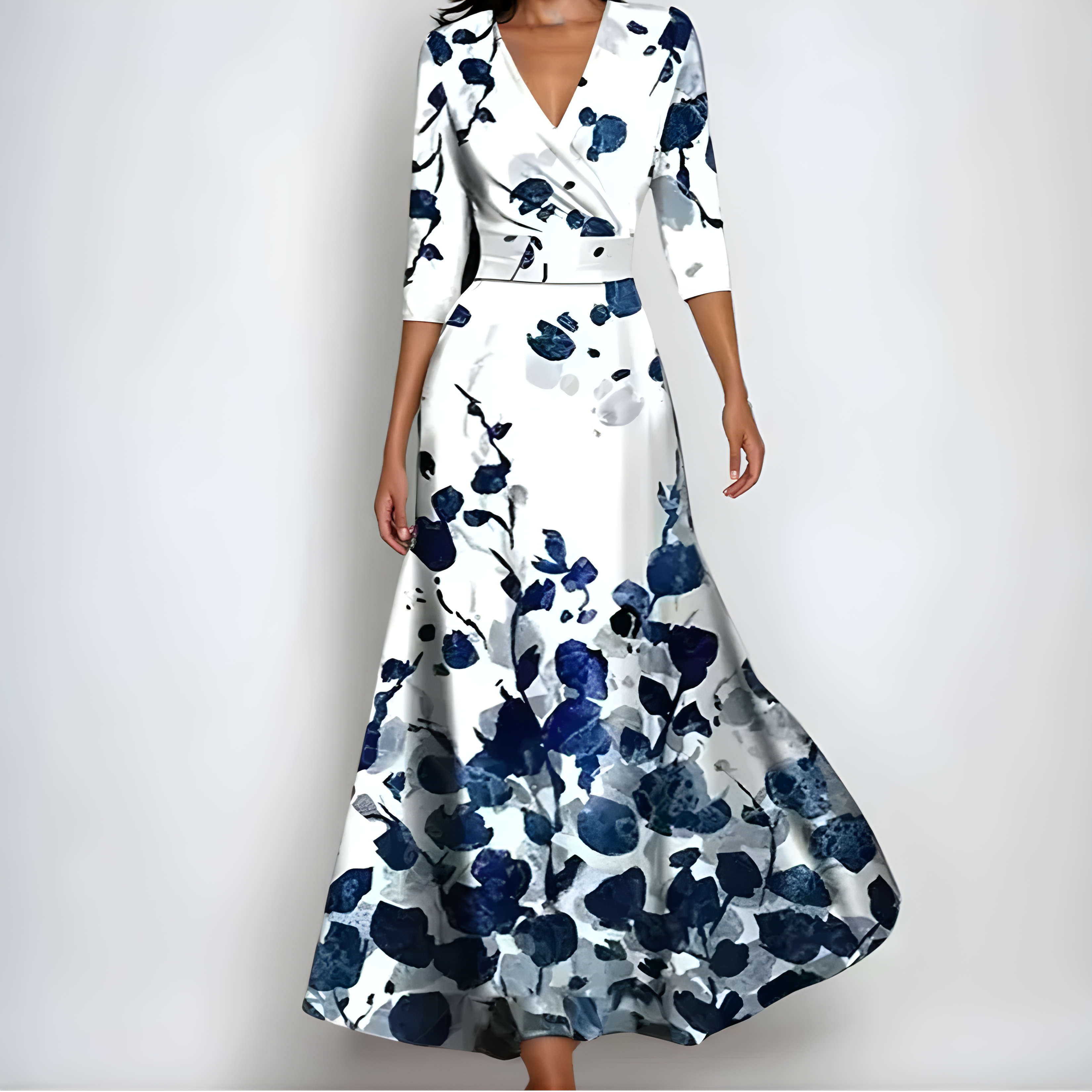 Blanc Et Bleu / 3XL