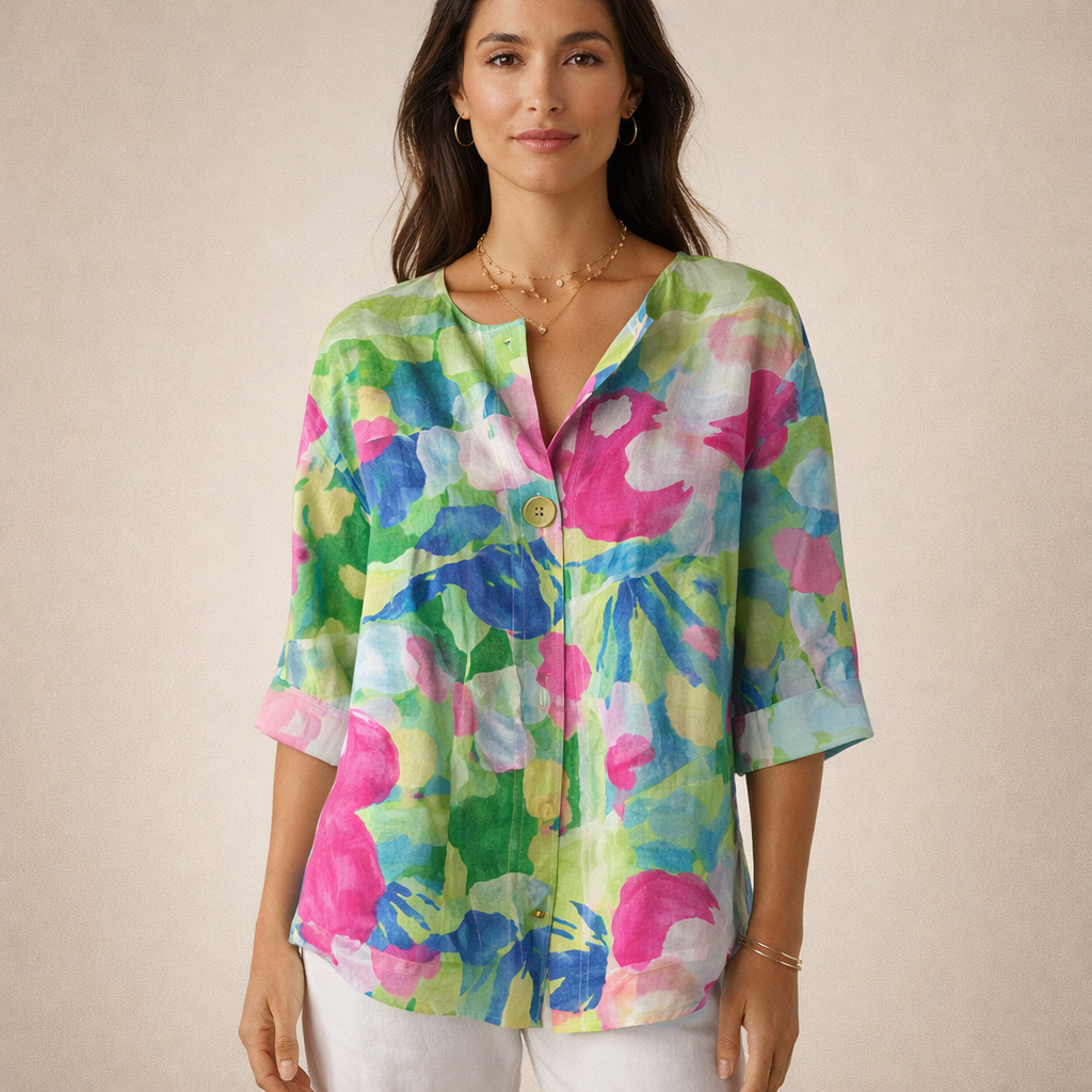 Fleuriane | Blouse Fleurie Élégante