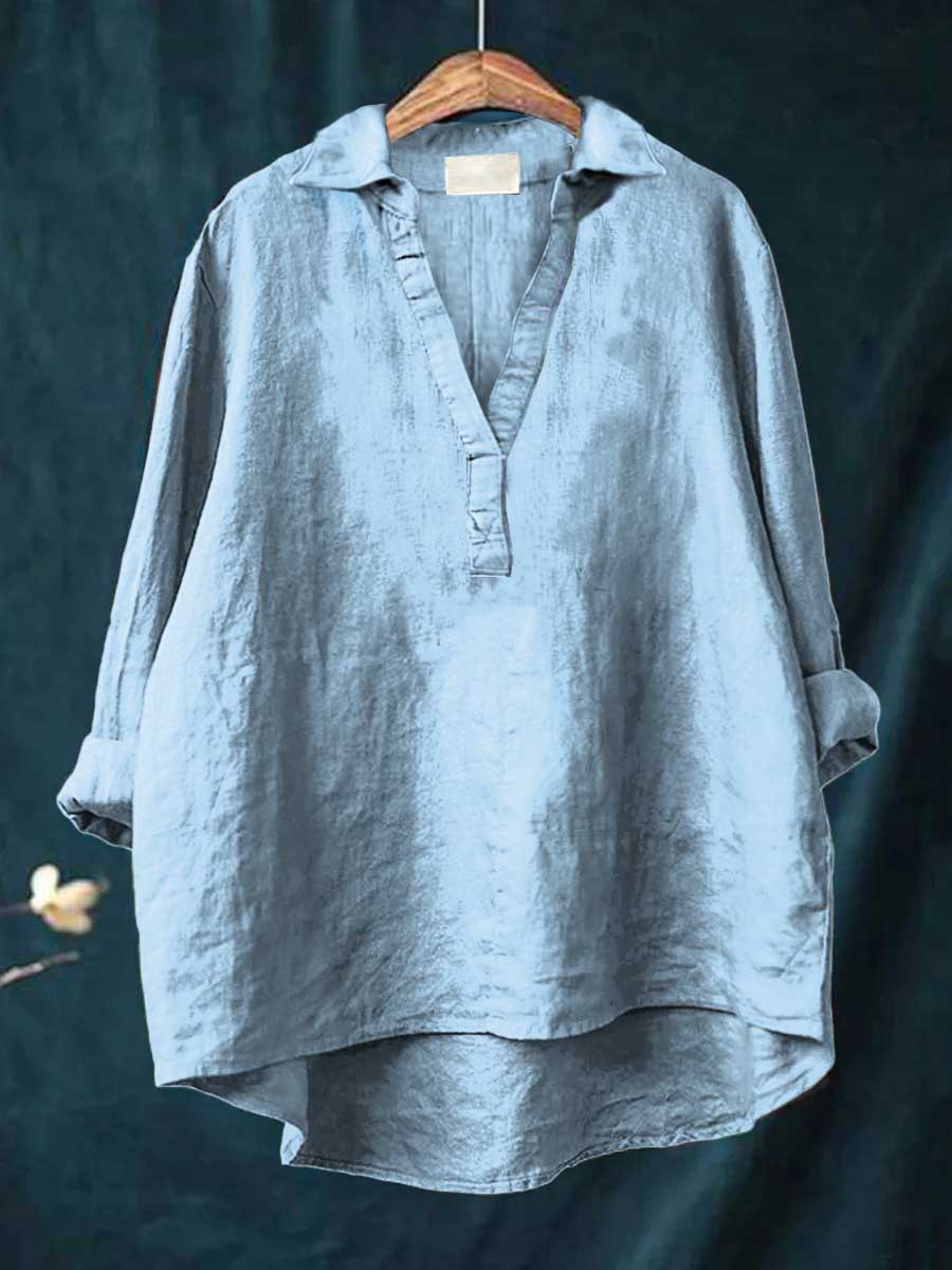 Andrea | Blouse élégante en lin
