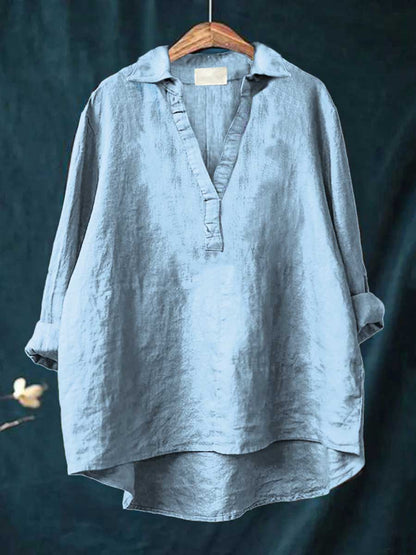 Andrea | Blouse élégante en lin
