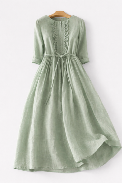 Carole | Robe Midi Élégante