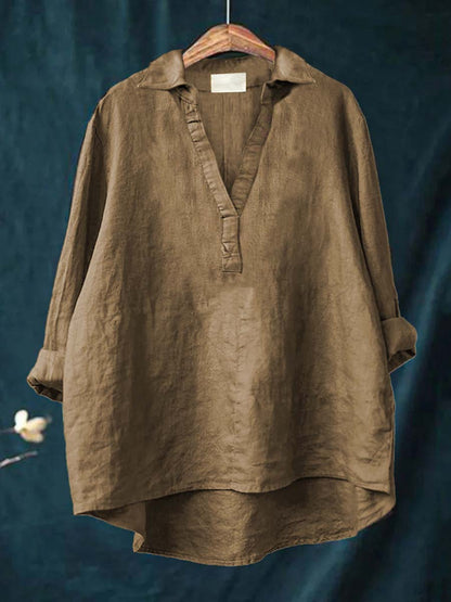 Andrea | Blouse élégante en lin