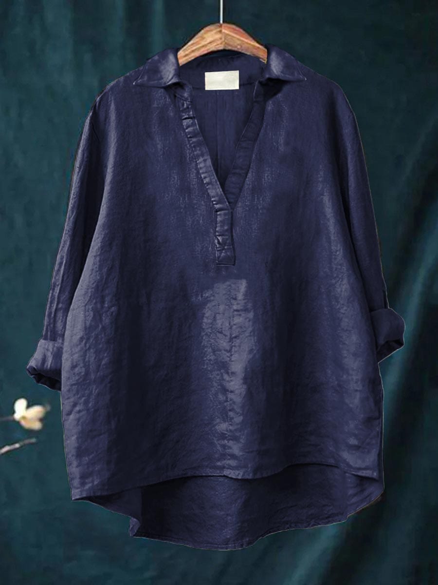 Andrea | Blouse élégante en lin