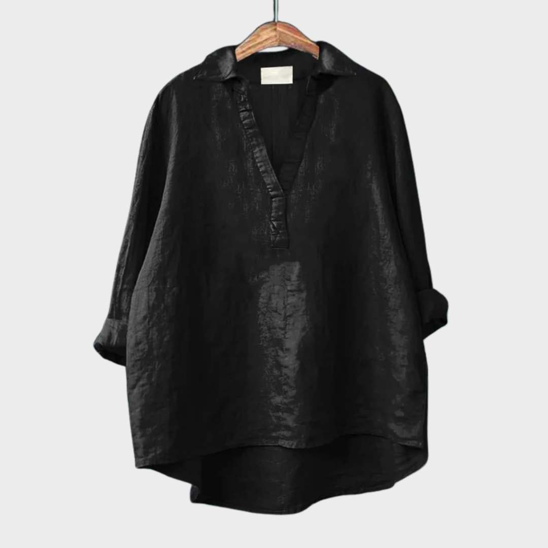 Andrea | Blouse élégante en lin