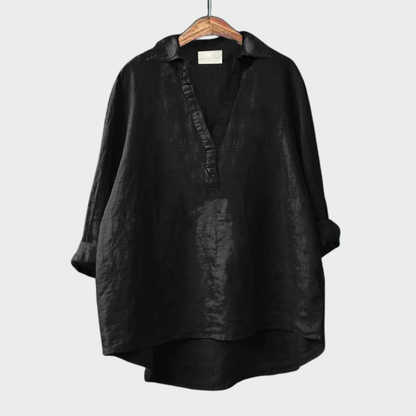 Andrea | Blouse élégante en lin