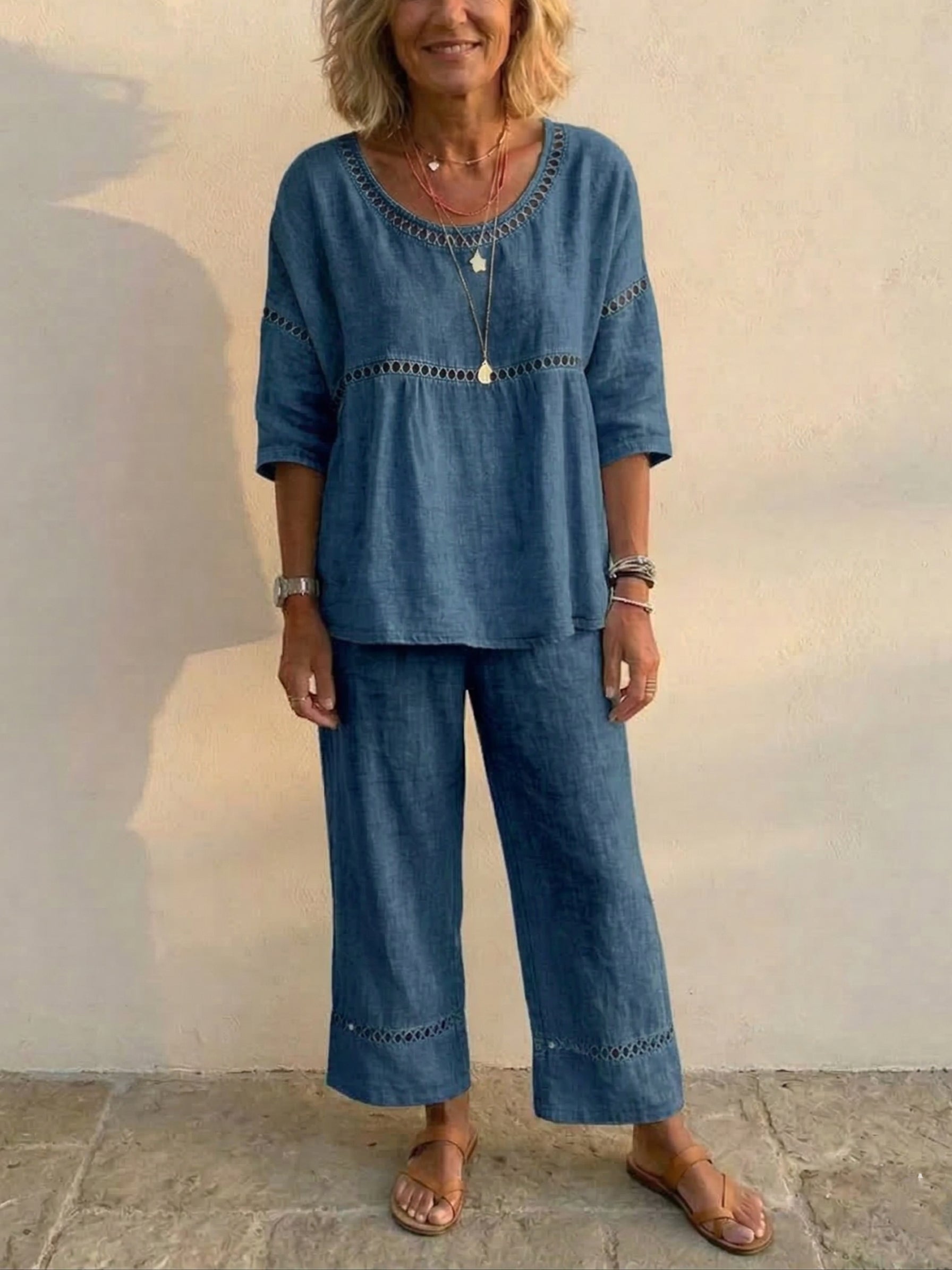 Bleu foncé / 4XL