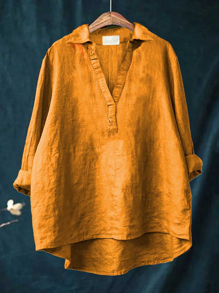 Andrea | Blouse élégante en lin