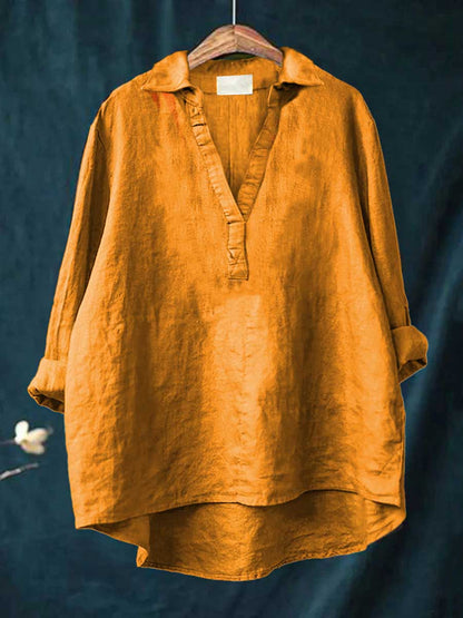 Andrea | Blouse élégante en lin