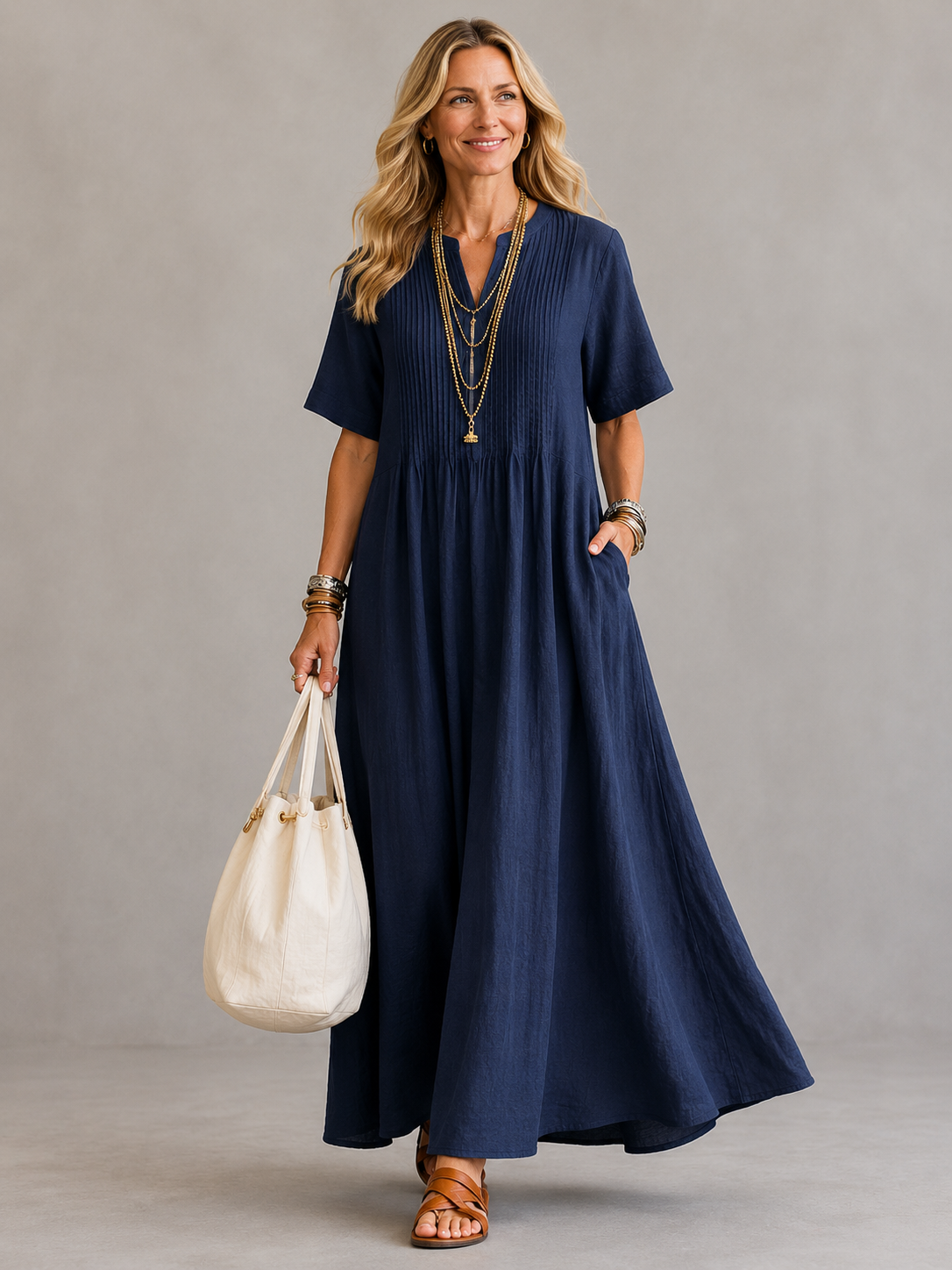 Bleu Marine / 3XL