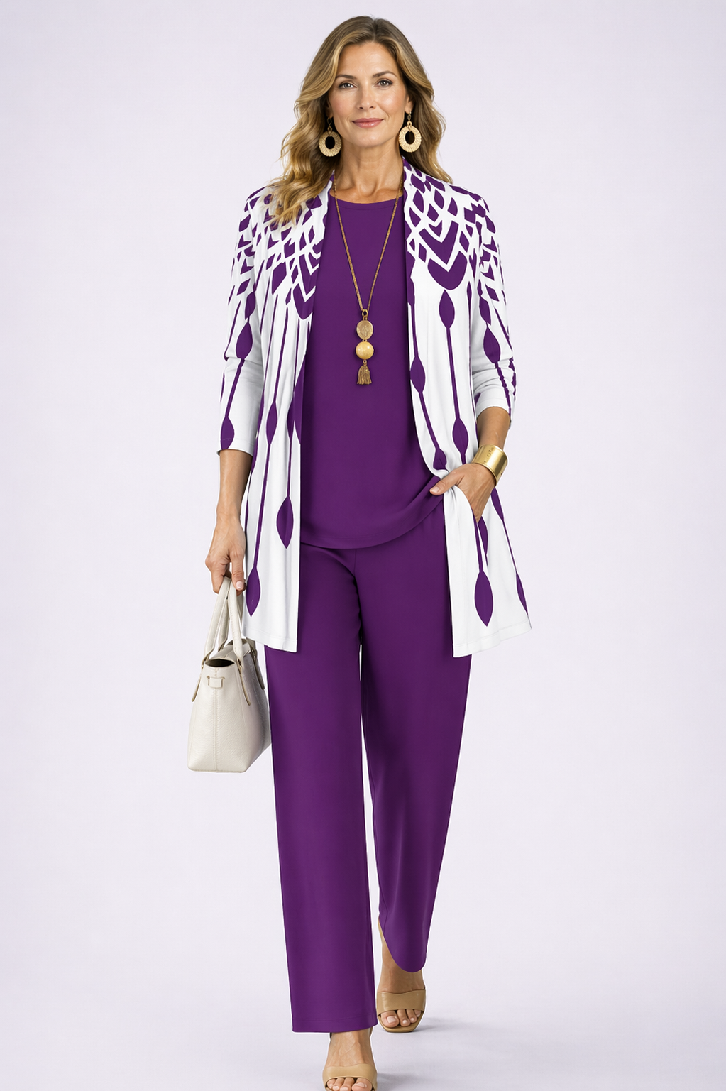 Violet & Blanc / 5XL