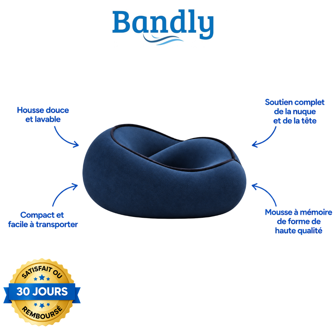 Bandly™ Oreiller de Voyage
