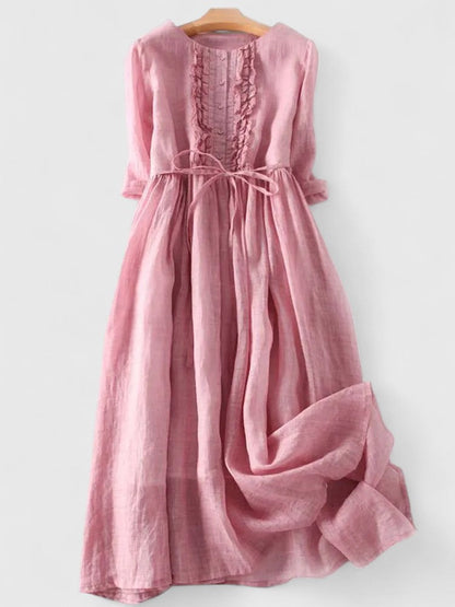 Carole | Robe Midi Élégante