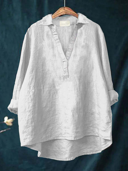 Andrea | Blouse élégante en lin
