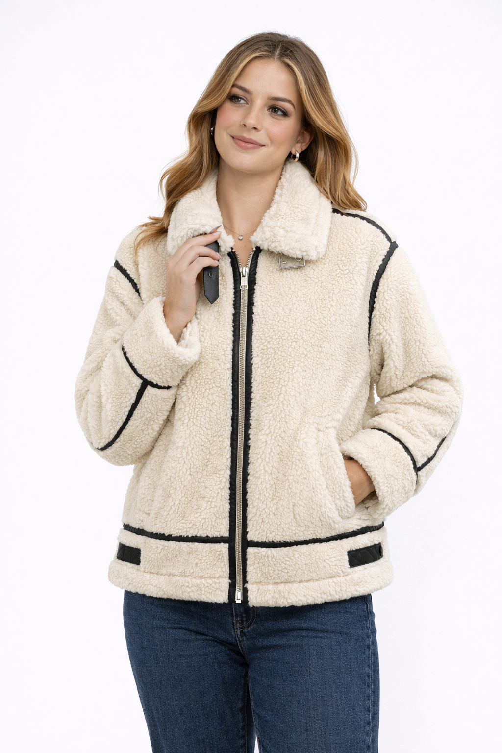 Élodie | Veste Patchwork Douillette