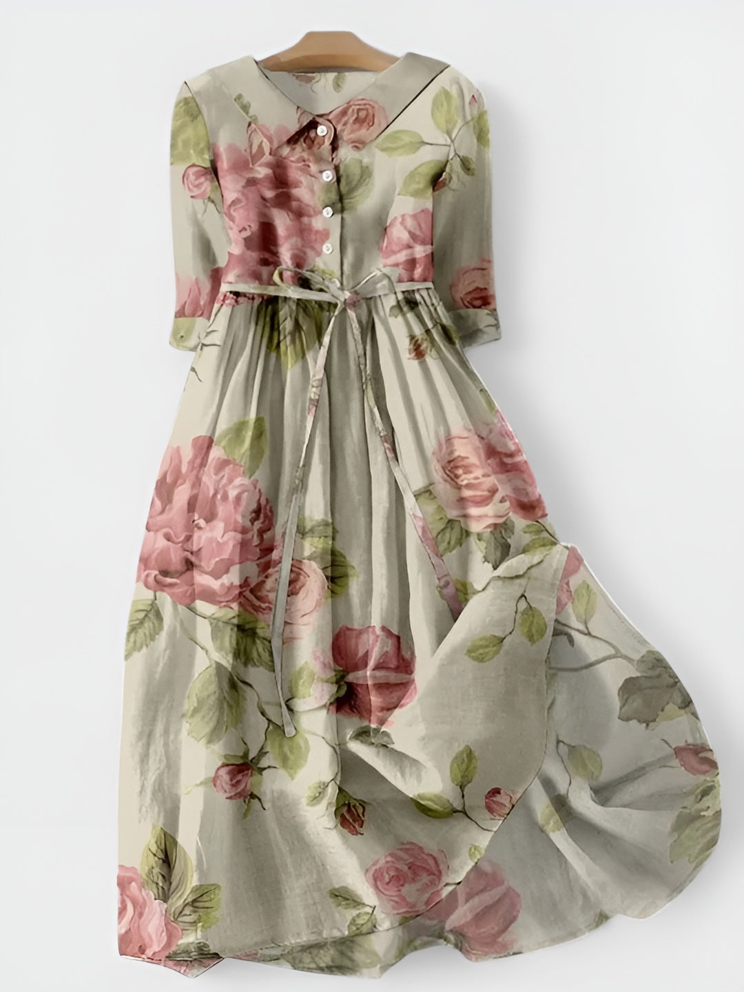 Francine | Robe Midi Élégante