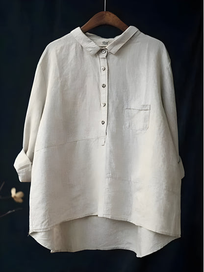 Elvie | Blouse élégante en lin