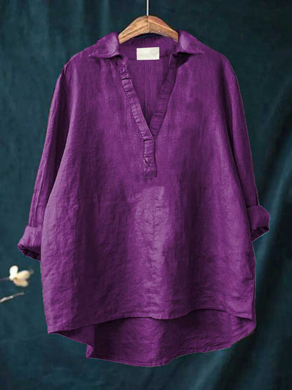 Andrea | Blouse élégante en lin