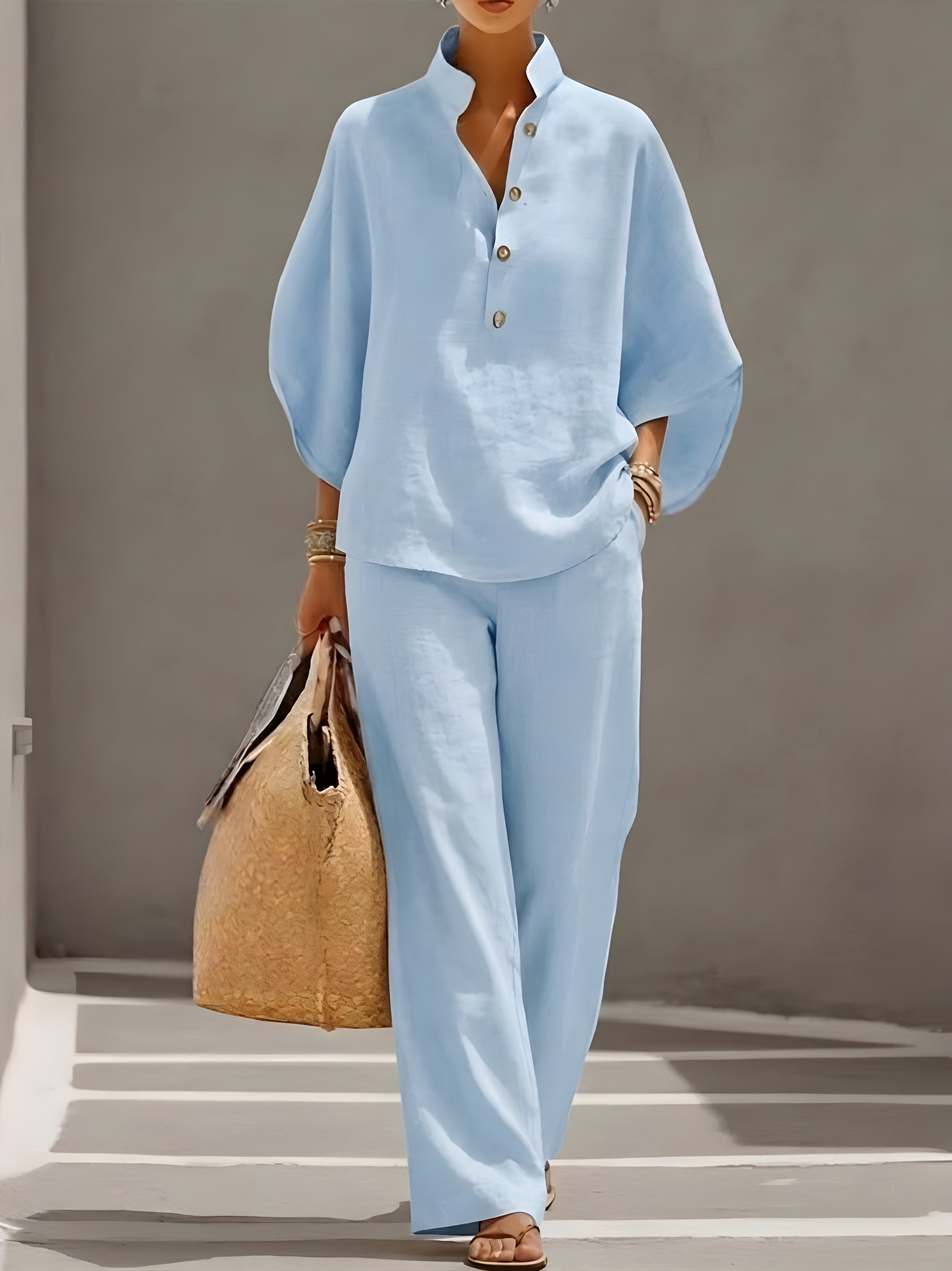 Bleu Pâle / 5XL