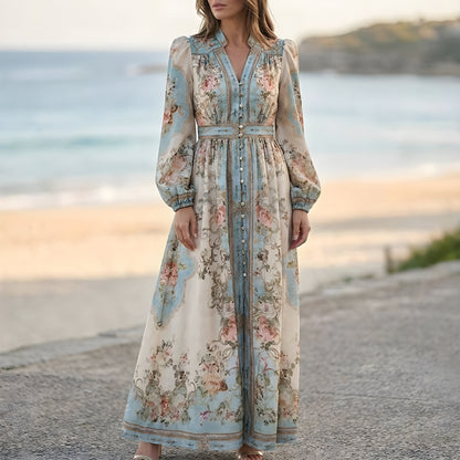 Evelyn Grace | Robe maxi florale